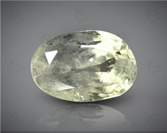 Natural Unheated Untreated Bi-Color Sapphire Certified 3.73 CTS ( 91424 )
